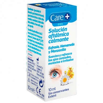 Solución care plus para el cuidado de los ojos secos en monodosis