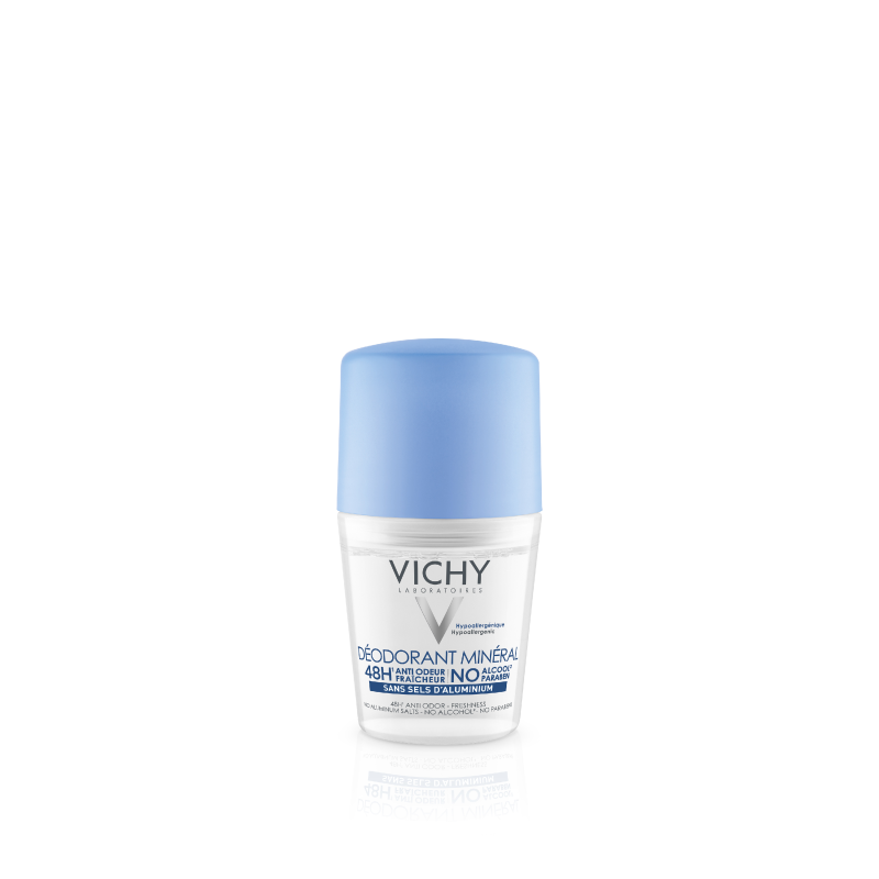 Vichy Desodorante Bola Mineral Roll On Sin Sales Aluminio 48H