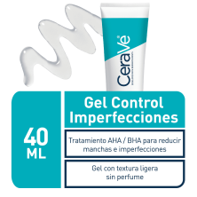 CeraVe Gel Control Imperfecciones con AHA & BHA 40 ml