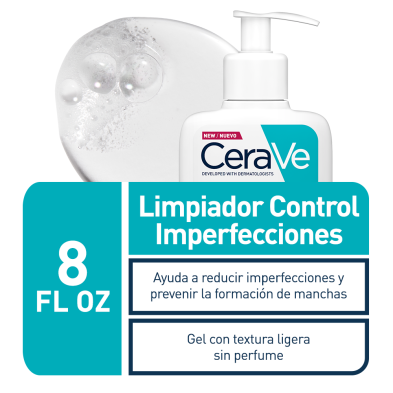 CeraVe Limpiador Control Imperfecciones Blemish 236 ml
