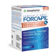 Forcapil Fortificante Keratina 60 cápsulas