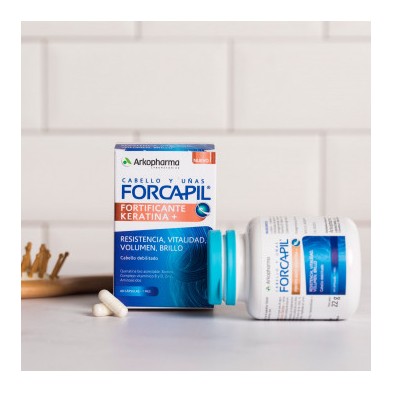 Forcapil Fortificante Keratina 60 cápsulas 2+1