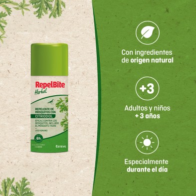 RepelBite Herbal Spray 100 ml - características