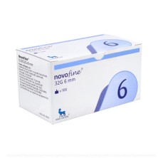 Novofine 32G 6 mm 100 agujas